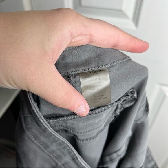 T Alexander Wang Grey Ankle Zip Skinny Ankle Crop Casual Pants Size Medium - Picture 4 of 5